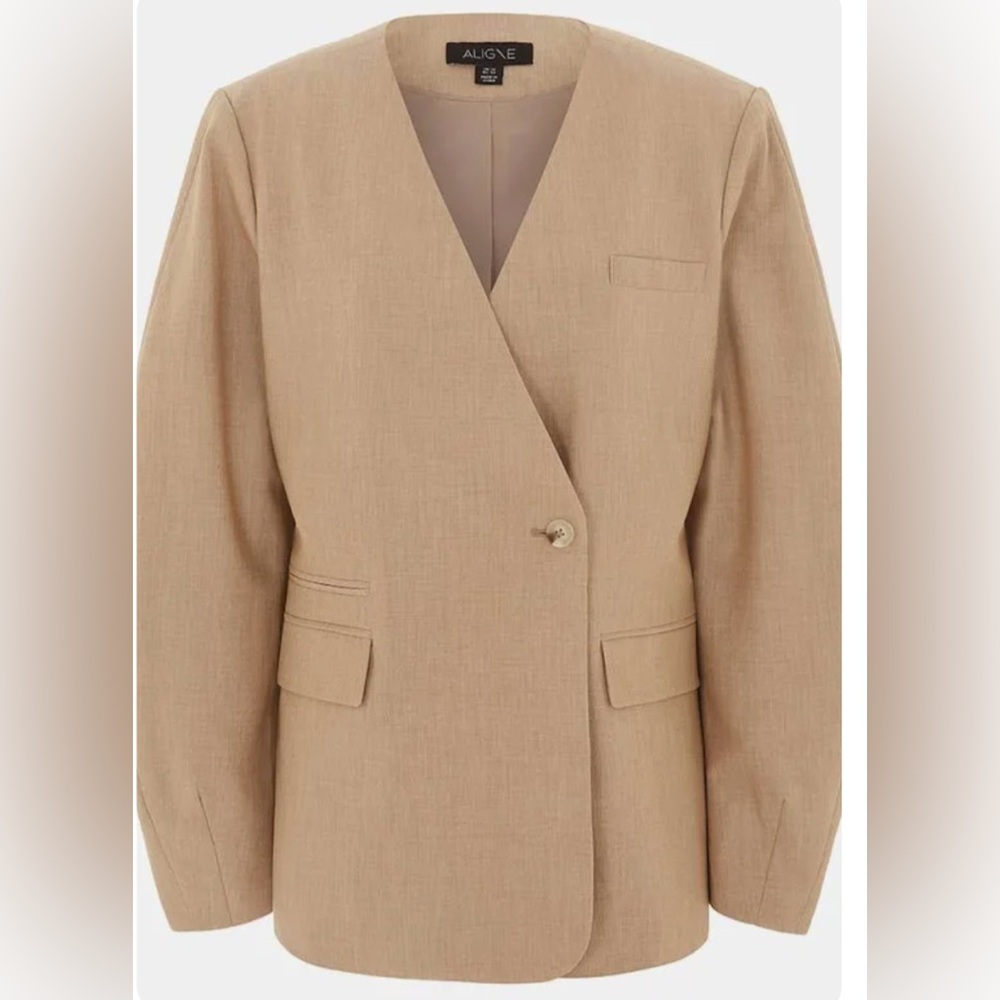Aligne MALI COLLARLESS WAISTED JACKET never worn
